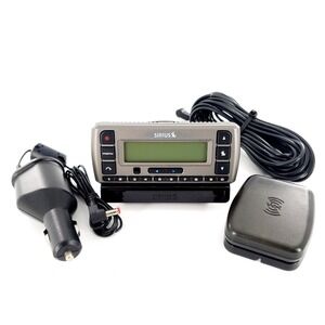 Sirius Stratus SV3 Satellite Radio Receiver w/ Cords Lifetime Sub + Stern Tested